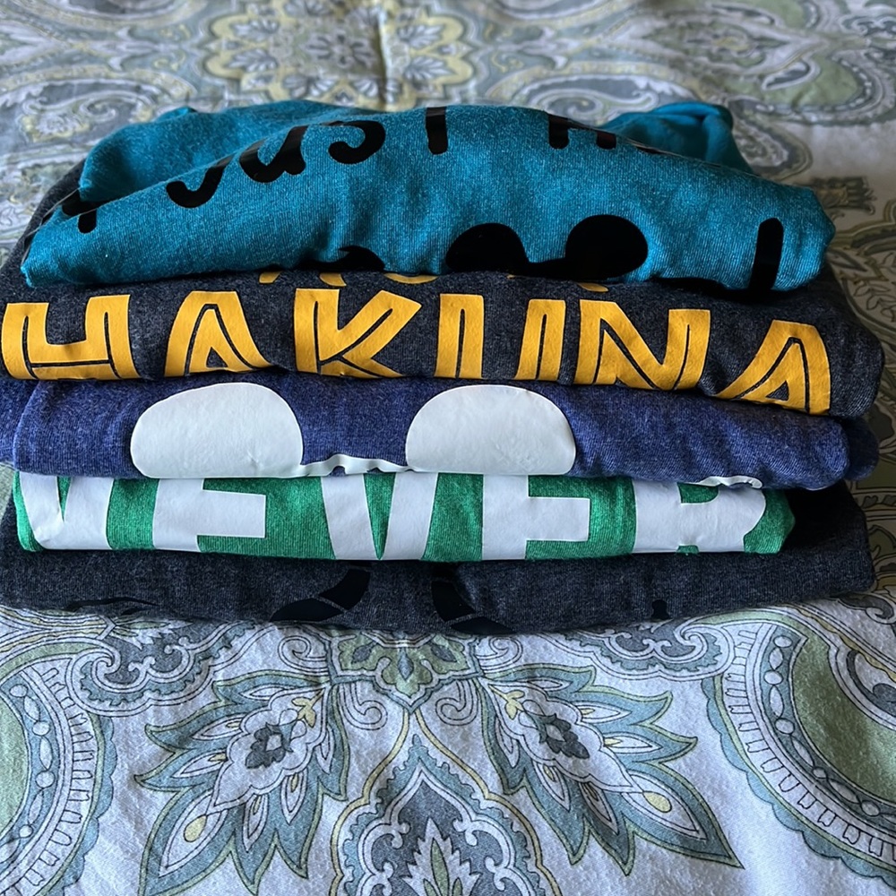 Disney Tees-Set of 6